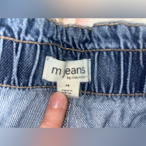 Maurices Dark Blue Jean Shorts - Picture 3 of 4